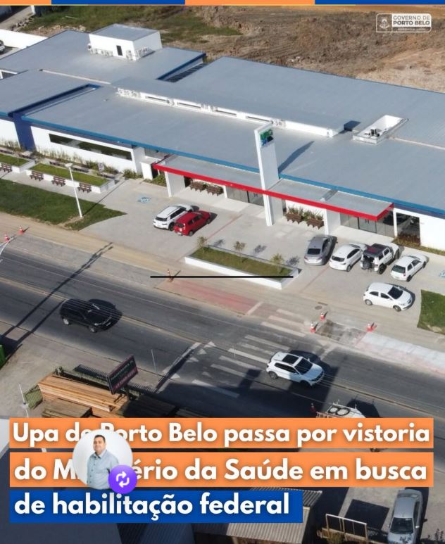 Mais um passo importante para a saúde de Porto Belo!
