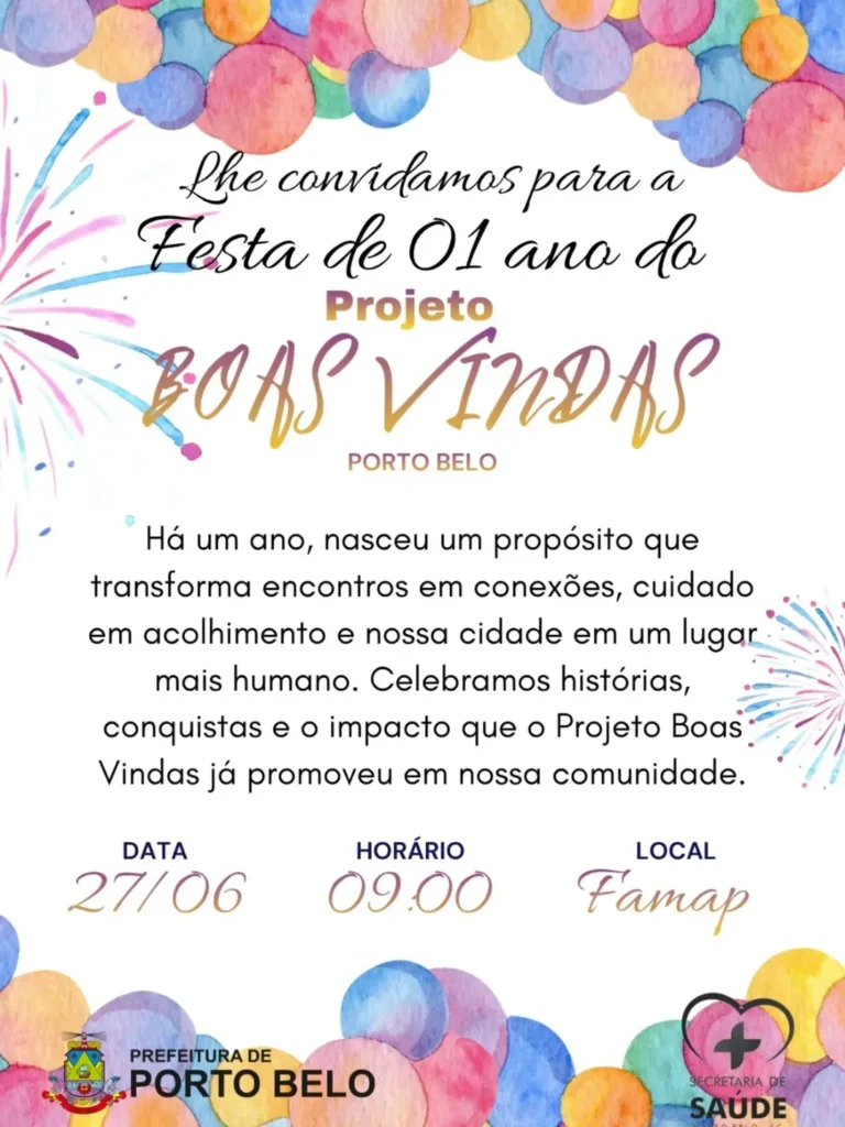 Projeto Boas Vindas