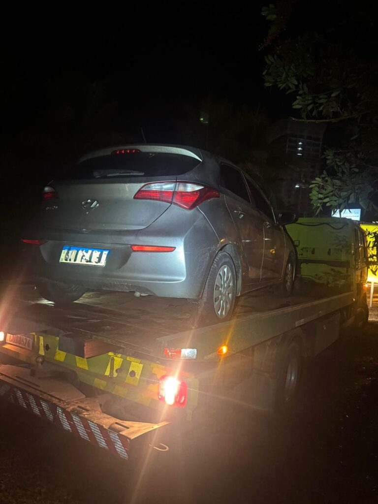 Polícia Militar recupera veículo com registro de roubo em Itapema