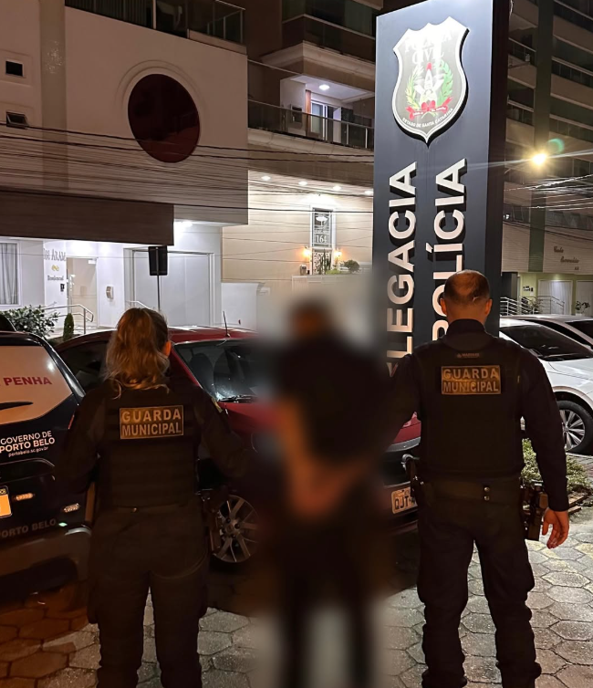 GUARDA MUNICIPAL PRENDE HOMEM POR VIOLÊNCIA DOMÉSTICA